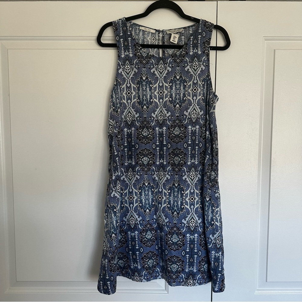 ⭐️ 3/$25 Rachel Zoe Navy Geometric Mini Dress